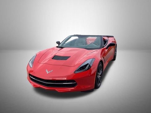 Used 2016 Chevrolet Corvette Stingray Convertible w/ 3LT Preferred Equipment Group RWD image 1