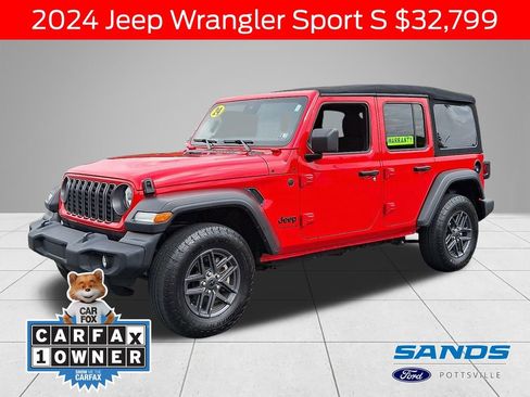 Used 2024 Jeep Wrangler Sport S image 1