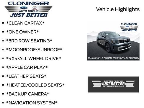 Used 2023 Kia Telluride SX Prestige AWD/4WD image 3
