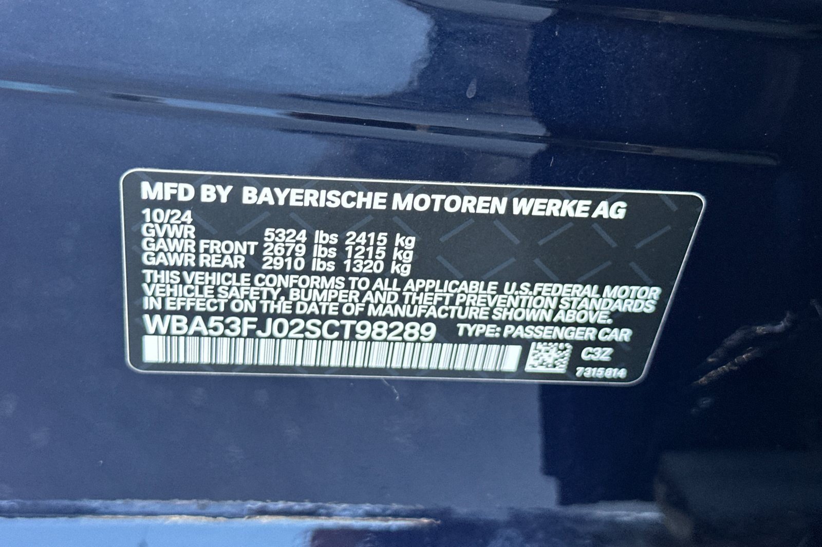 Used 2025 BMW 530i xDrive w/ M Sport Package AWD/4WD image 27