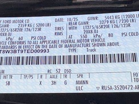 New 2026 Ford F350 Lariat w/ Black Appearance Package image 32