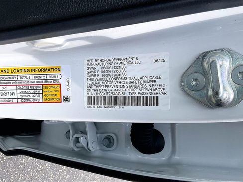 Used 2025 Honda Accord LX image 34