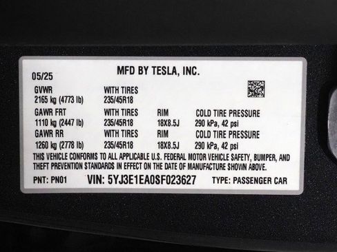 Used 2025 Tesla Model 3 Long Range image 71