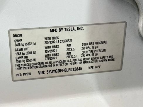 Used 2020 Tesla Model Y Performance AWD/4WD image 31