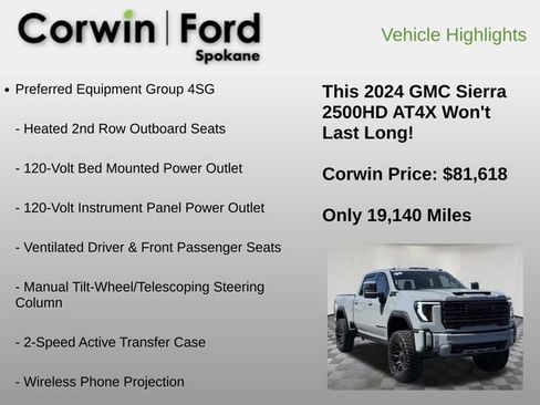 Used 2024 GMC Sierra 2500 AT4X AWD/4WD image 24