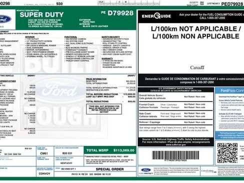 Used 2023 Ford F250 Lariat w/ Lariat Ultimate Package image 3