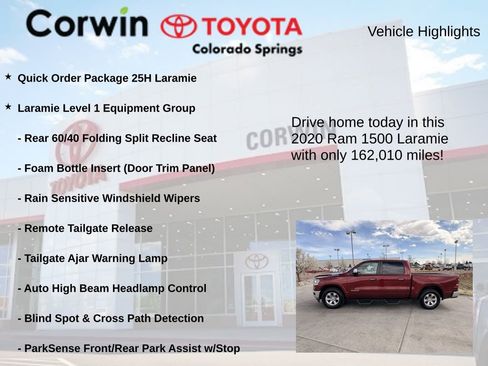 Used 2020 RAM 1500 Laramie image 7