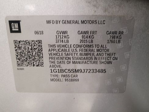 Used 2018 Chevrolet Cruze LS FWD image 33