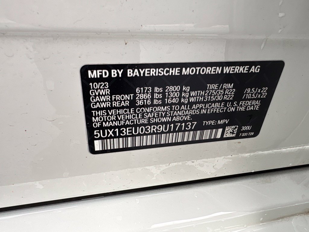 Used 2024 BMW X5 sDrive40i w/ M Sport Package RWD image 23