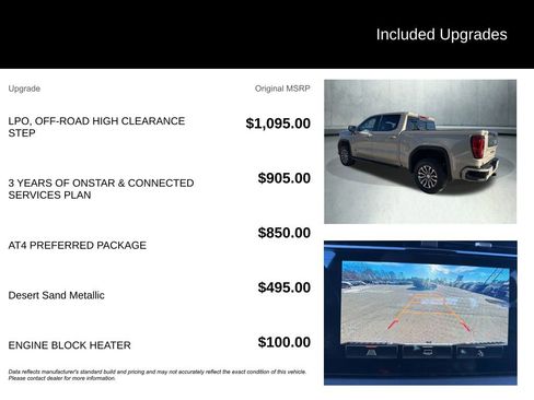 Used 2022 GMC Sierra 1500 AT4 w/ AT4 Preferred Package image 4
