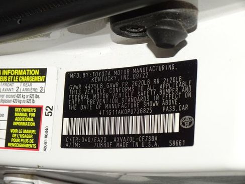 Used 2023 Toyota Camry SE FWD image 20
