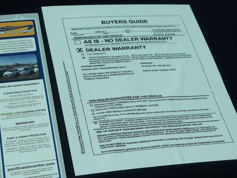 Used 2021 RAM 3500 SLT w/ Quick Order Package 27G SLT image 49