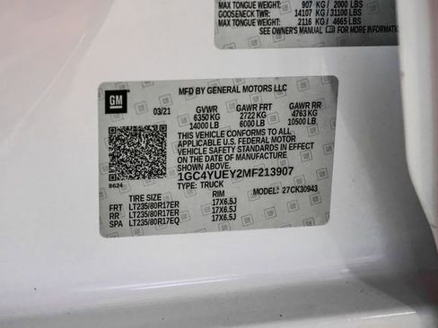 Used 2021 Chevrolet Silverado 3500 LTZ w/ LTZ Texas Edition image 53