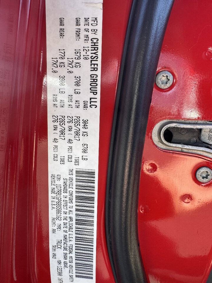 Used 2011 RAM 1500 Classic SLT RWD image 24
