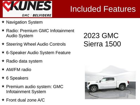 Used 2023 GMC Sierra 1500 SLE AWD/4WD image 2