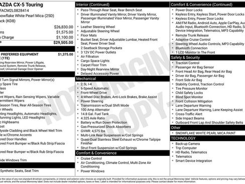 Used 2020 MAZDA CX-5 Touring image 5