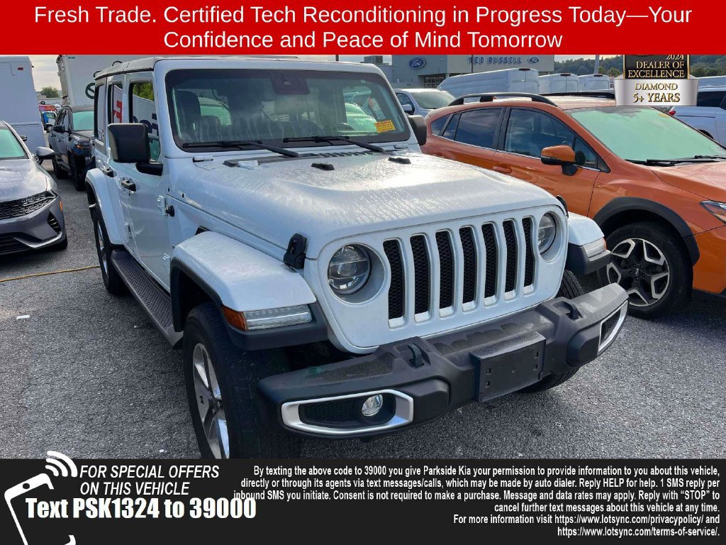 Used 2021 Jeep Wrangler Unlimited Sahara w/ Dual Top Group AWD/4WD image 1