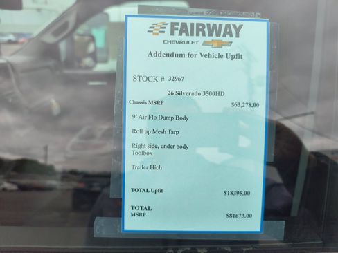 New 2026 Chevrolet Silverado 3500 W/T w/ WT Convenience Package AWD/4WD image 9