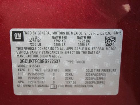 Used 2016 Chevrolet Silverado 1500 High Country w/ High Country Premium Package image 33