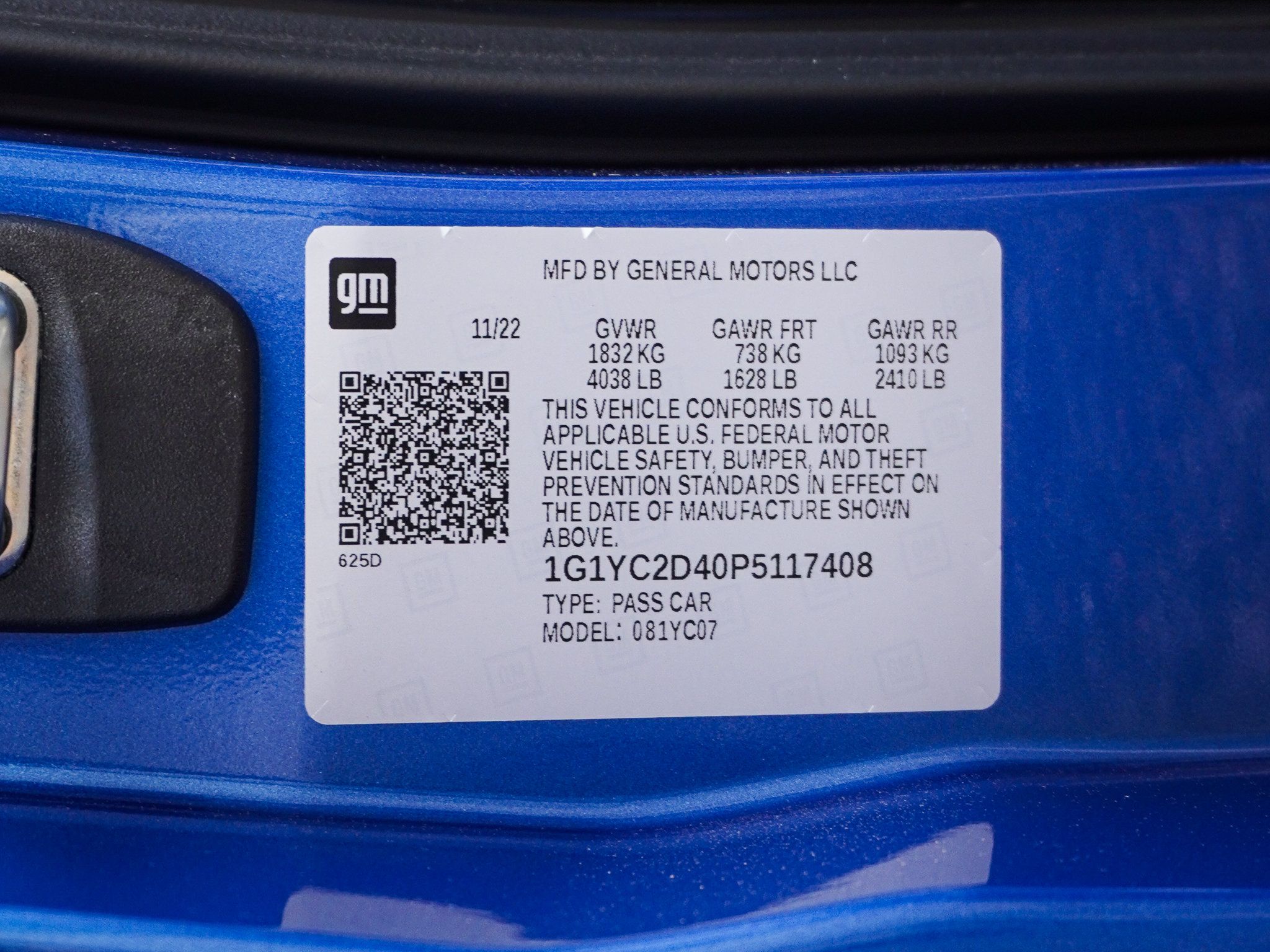 Used 2023 Chevrolet Corvette Stingray Premium Cpe RWD image 23