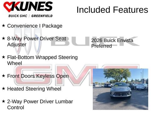 New 2026 Buick Envista Preferred w/ Convenience I Package image 3