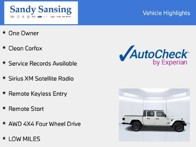 Used 2021 Jeep Gladiator Sport w/ Quick Order Package 24Q 80Th AWD/4WD image 7