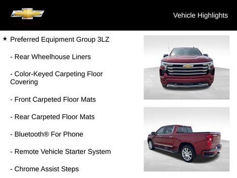Used 2025 Chevrolet Silverado 1500 High Country AWD/4WD image 21