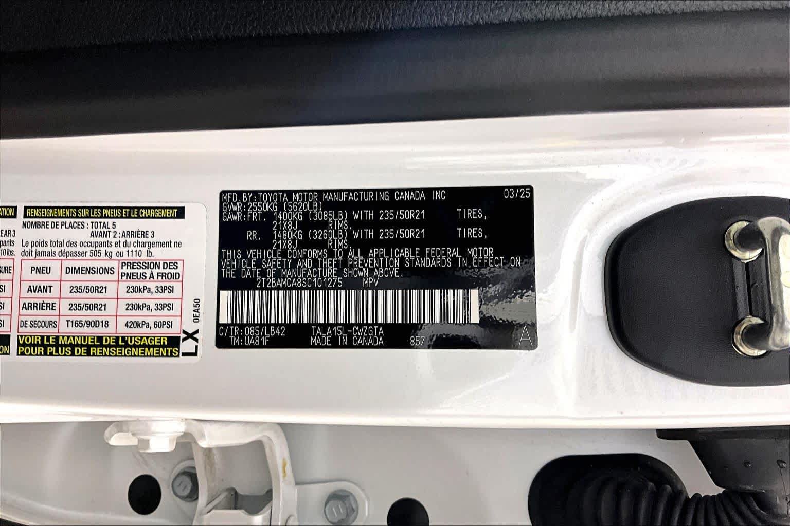 Used 2025 Lexus RX 350 Premium Plus w/ Convenience Package AWD/4WD image 32