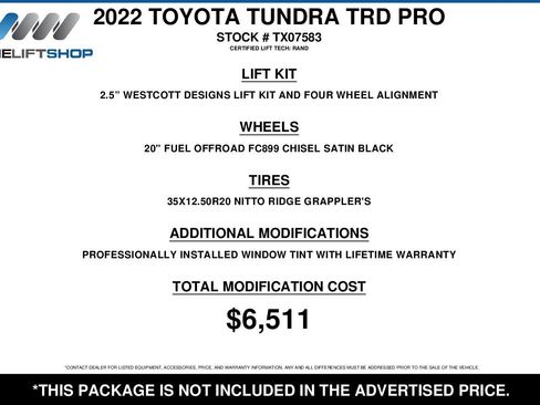 Used 2022 Toyota Tundra TRD Pro image 2