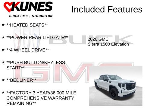 New 2026 GMC Sierra 1500 Elevation w/ Elevation Premium Package image 3