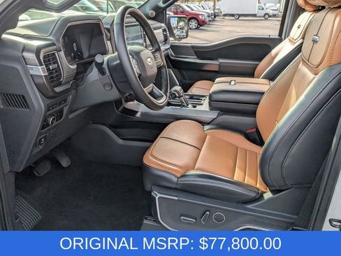 Used 2023 Ford F150 Platinum w/ Equipment Group 701A High image 9