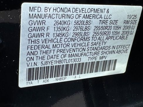 Certified 2026 Acura MDX Advance Package image 24