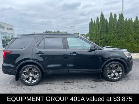 Used 2018 Ford Explorer Sport w/ Equipment Group 401A AWD/4WD image 2