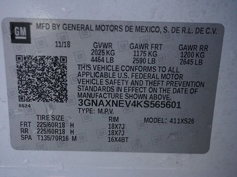 Used 2019 Chevrolet Equinox Premier image 54