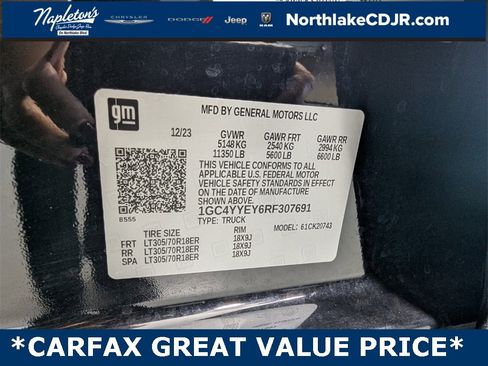 Used 2024 Chevrolet Silverado 2500 ZR2 w/ Technology Package image 26