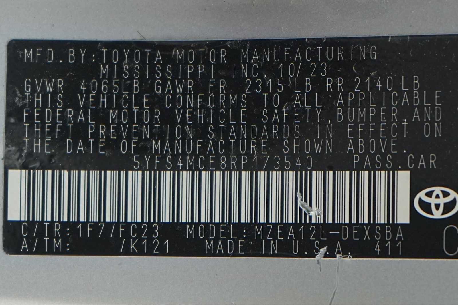 Used 2024 Toyota Corolla SE FWD image 30
