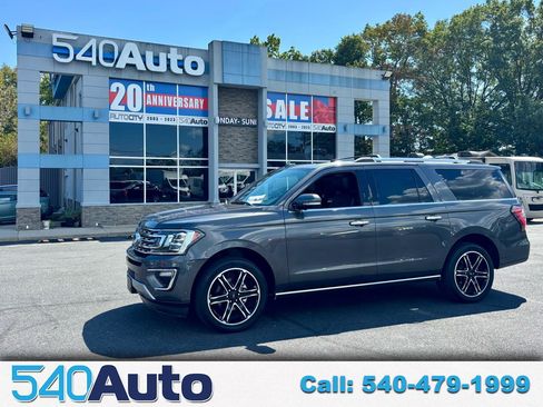 Used 2019 Ford Expedition Max Limited w/ Texas Edition Package image 1