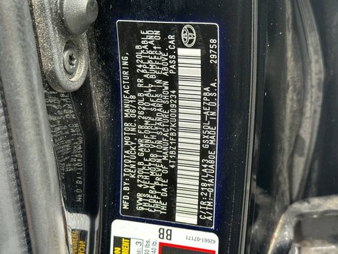 Used 2019 Toyota Avalon Limited w/ Advanced Safety Package FWD image 29