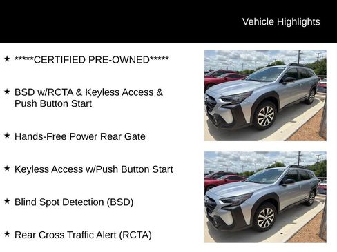 Used 2025 Subaru Outback Premium AWD/4WD image 4