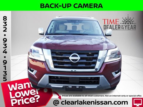 Used 2024 Nissan Armada Platinum w/ Cargo Package image 2