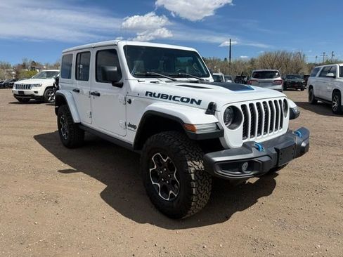 Used 2023 Jeep Wrangler Unlimited Rubicon 4xe w/ Cold Weather Group image 8