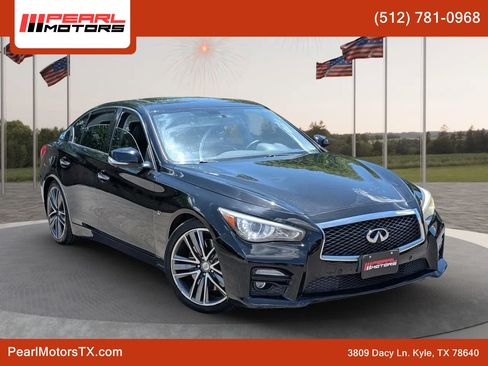 Used 2014 INFINITI Q50 w/ Deluxe Touring Package RWD image 1
