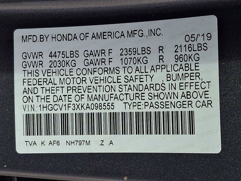 Used 2019 Honda Accord Sport image 28