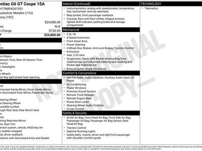 Used 2009 Pontiac G6 GT