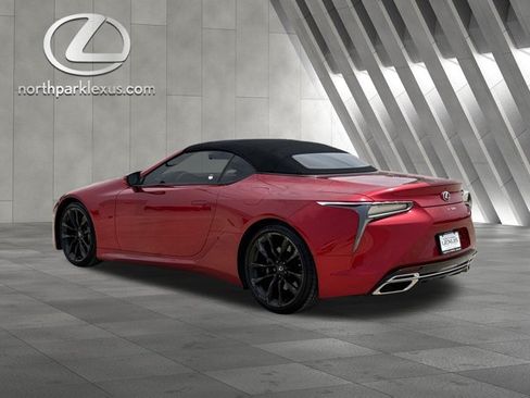 Certified 2021 Lexus LC 500 Convertible w/ Touring Package RWD image 2