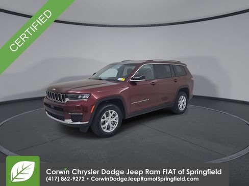 Certified 2023 Jeep Grand Cherokee L Limited AWD/4WD image 7