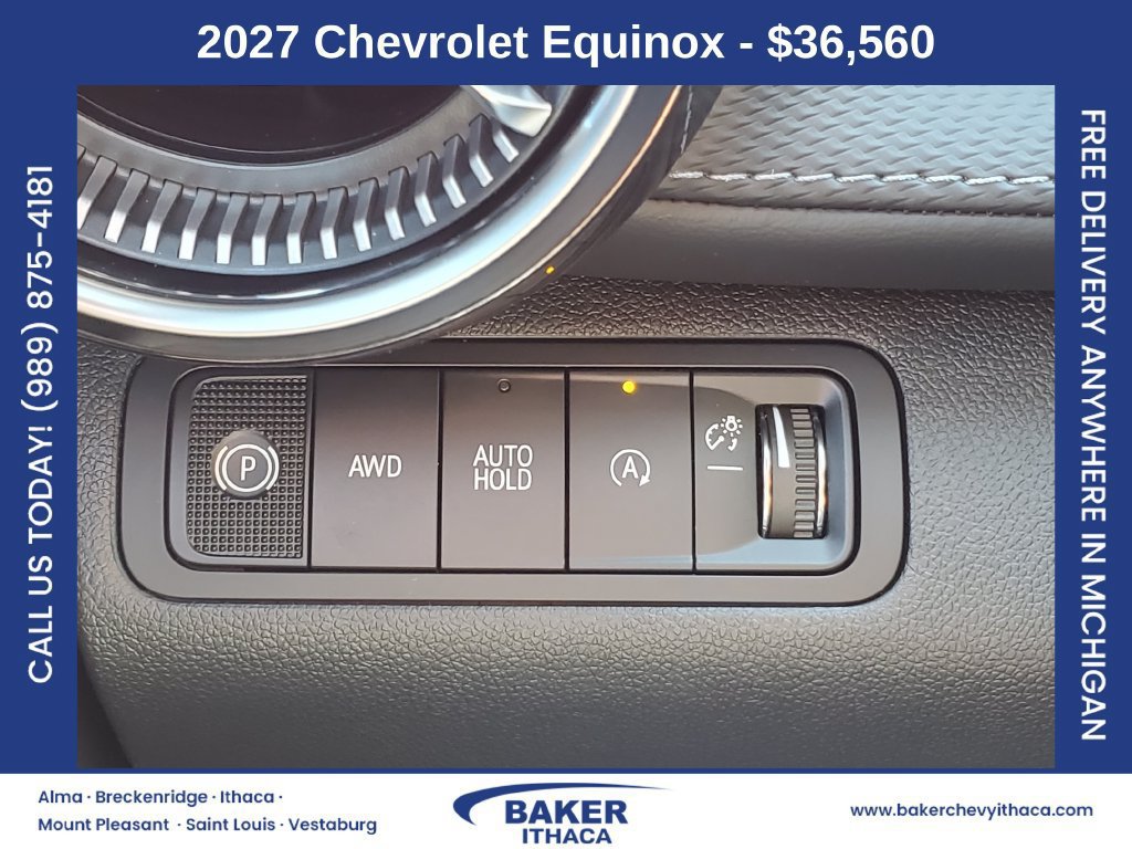 New 2027 Chevrolet Equinox LT w/ Convenience Package II AWD/4WD image 9