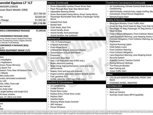 Used 2023 Chevrolet Equinox LT FWD image 39
