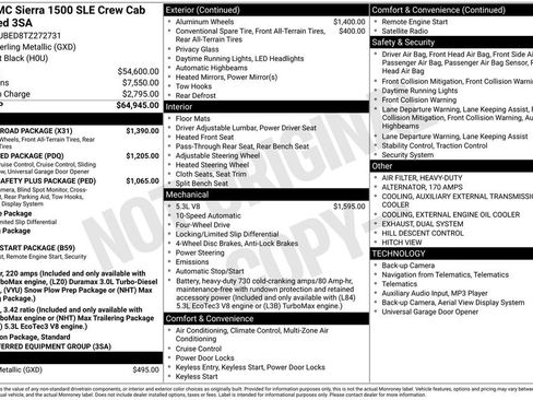 New 2026 GMC Sierra 1500 SLE w/ X31 Off-Road Package AWD/4WD image 6