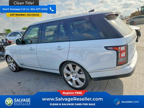 Used 2017 Land Rover Range Rover Supercharged AWD/4WD image 3